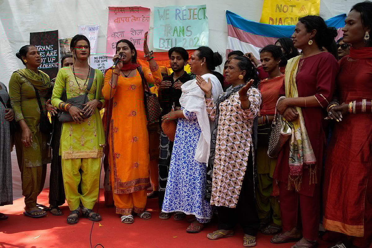 Vikram Sharma : Protest against Transgender Persons Amendment Bill 2026 |
 
