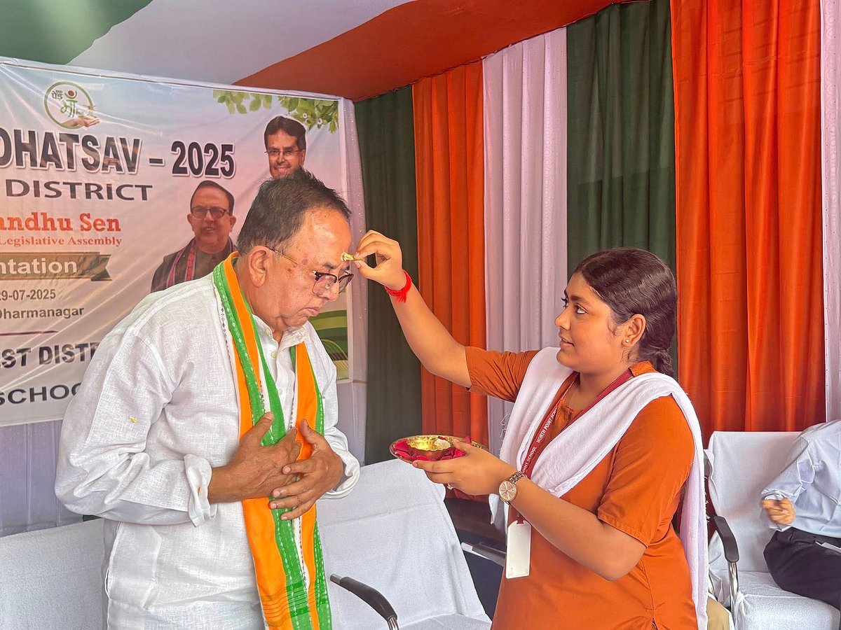 Biswa Bandhu Sens Facebook Page : The bypoll was necessitated by the death of Assembly Speaker and  MLA Biswa Bandhu Sen of the BJP. 