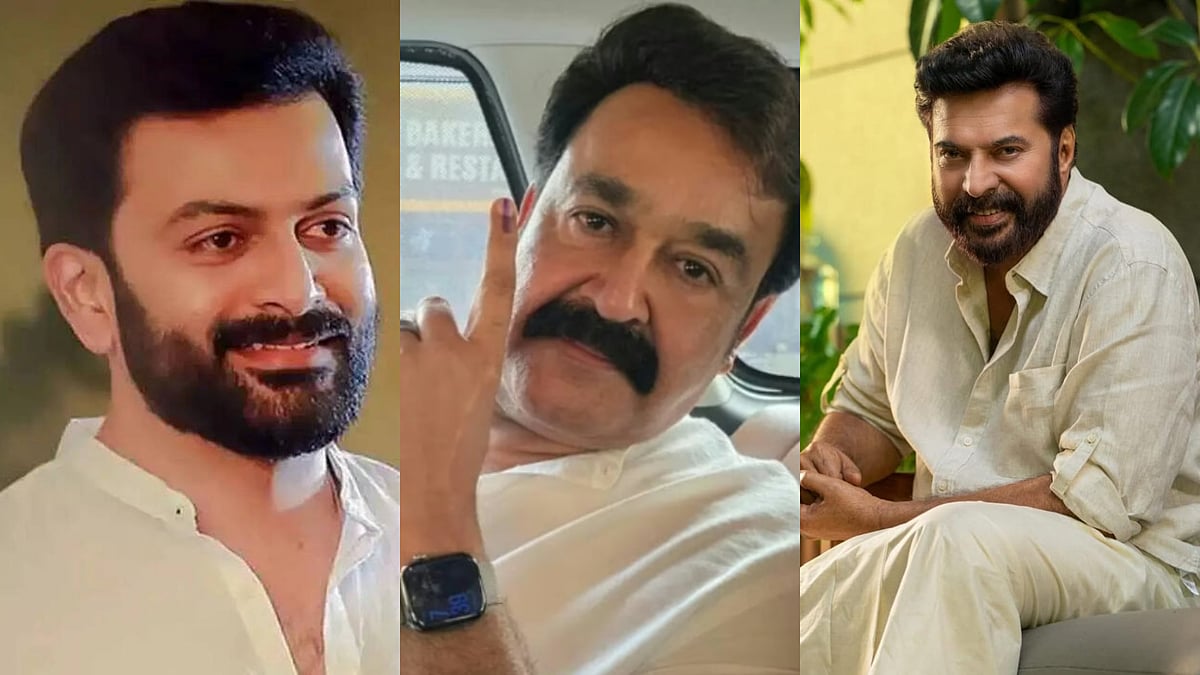 X,Facebook : Malayalam stars cast their votes at Kerala Assembly Elections 2026