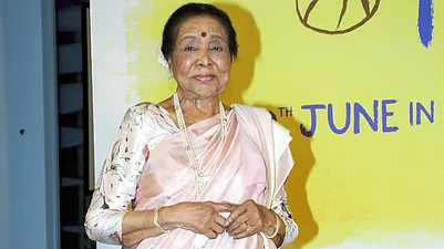 File Pic/ANI : Asha Bhosle suffers cardiac arrest
