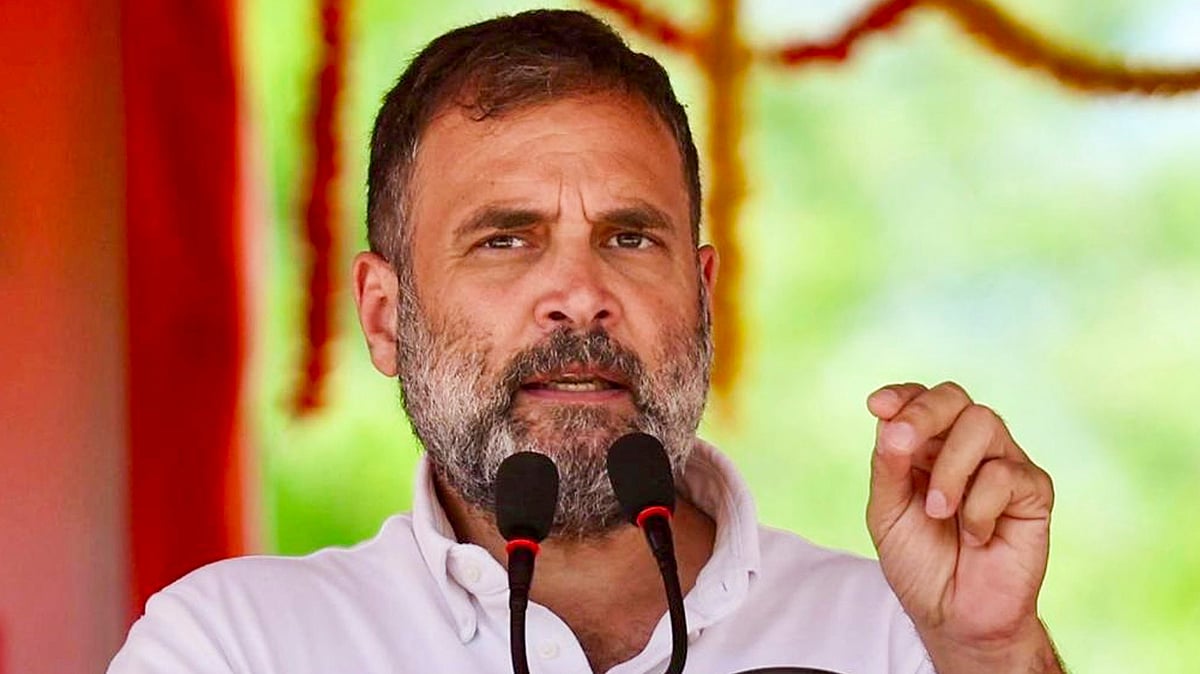 PTI : Congress leader Rahul Gandhi 