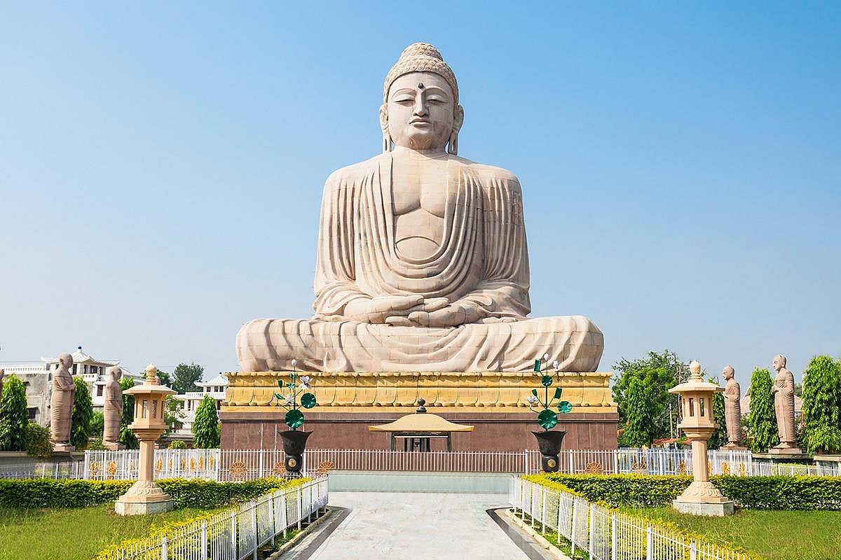 Great Buddha Statue in Bodh Gaya, Bihar