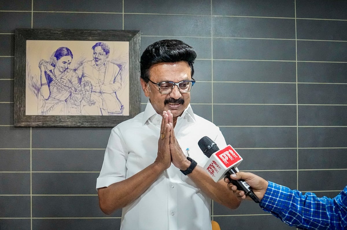 Source: PTI : Stalin accuses Centre of trying to use womens quota as weapon, slams EPS over delimitation Tamil Nadu Chief Minister MK Stalin has strongly criticised the Centre over the womens reservation and accused it of trying to use it as a weapon to tackle the opposition before taking up the delimitation exercise based on population.
