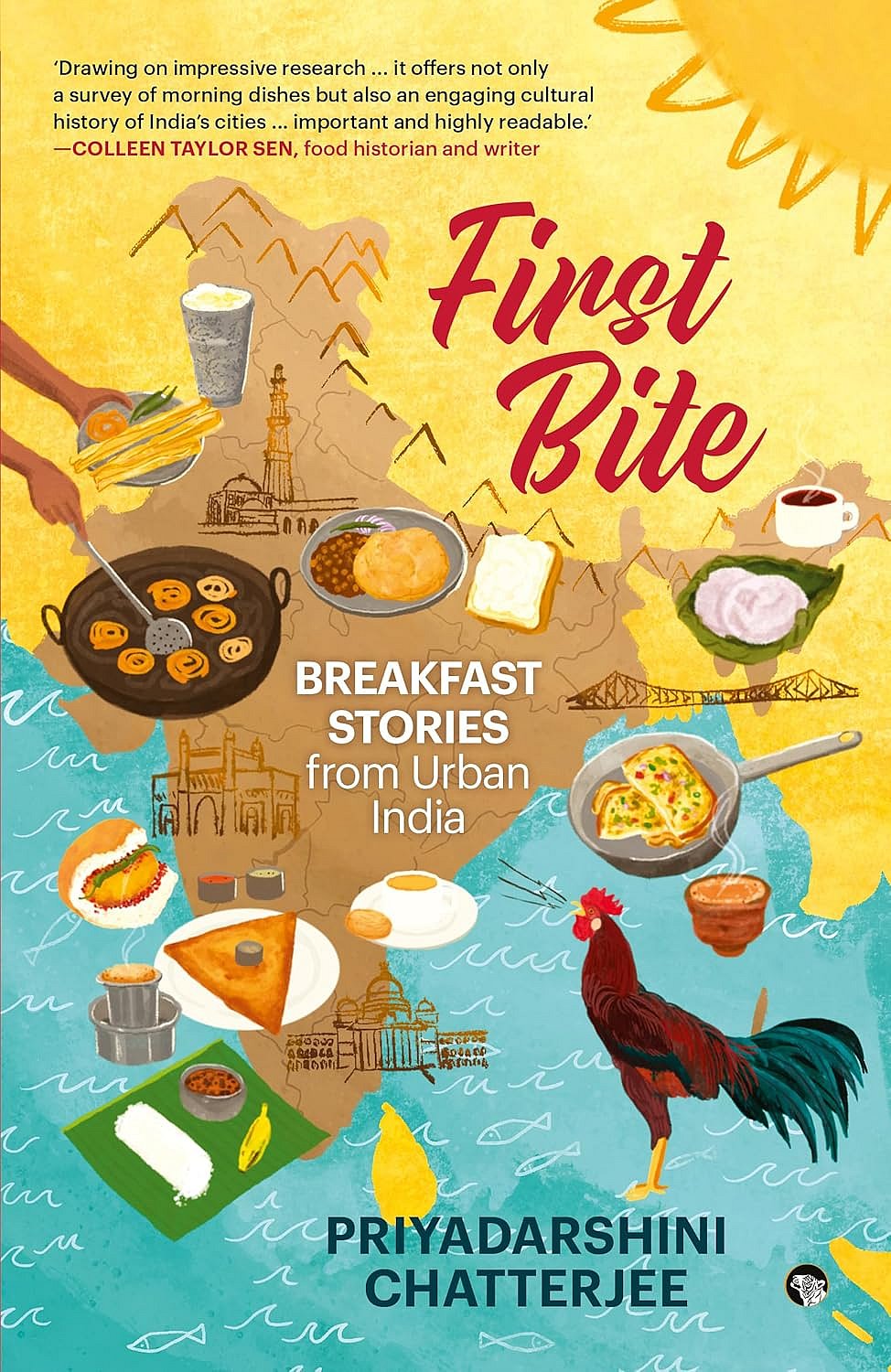  Speaking Tiger Books : Cover of First Bite Breakfast Stories from Urban India by Priyadarshini Chatterjee