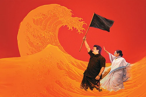 Illustration: Vikas Thakur : For the first time since 2014, a Bill moved by the ruling party is defeated in the Lok Sabha for lack of support on April 17. The stuff of true functional democracies.