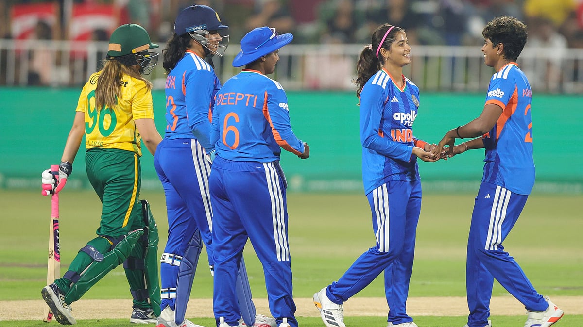 Photo: X/BCCI Women : India lost the first womens T20I against South Africa by six wickets.
