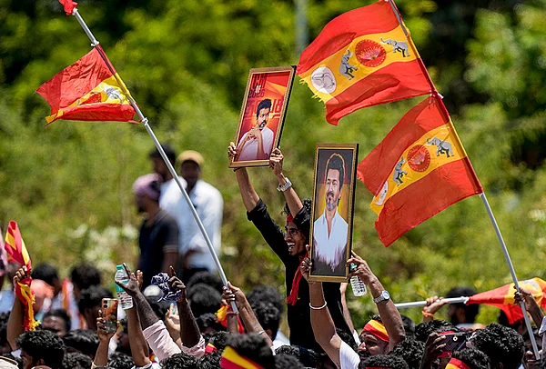 | Photo: PTI/R Senthilkumar : Vijay-Led TVK Wins 108 Seats, Holds Key Meet To Form Government