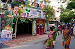 Suresh K Pandey/Outlook : ADMK election party office in Madurai during Tamil Nadu Assembly 2026. on April 15, 2026