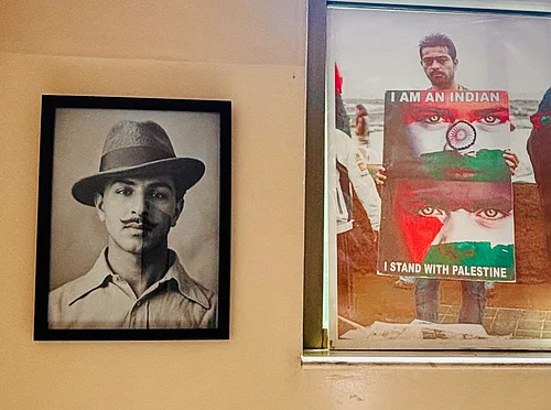 Fozia Yasin :
On Monday, the Embassy of the State of Palestine in New Delhi hosted a solidarity meet on the eve of Palestinian Prisoners’ Day.