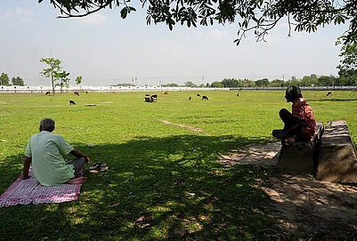 | Photo: Sandipan Chatterjee/OULTLOOK : Dakshin Dinajpur University was announced on February 21, 2018. Till now, the university has no permanent building; it is temporarily operating from a B.Ed. college in Balurghat.