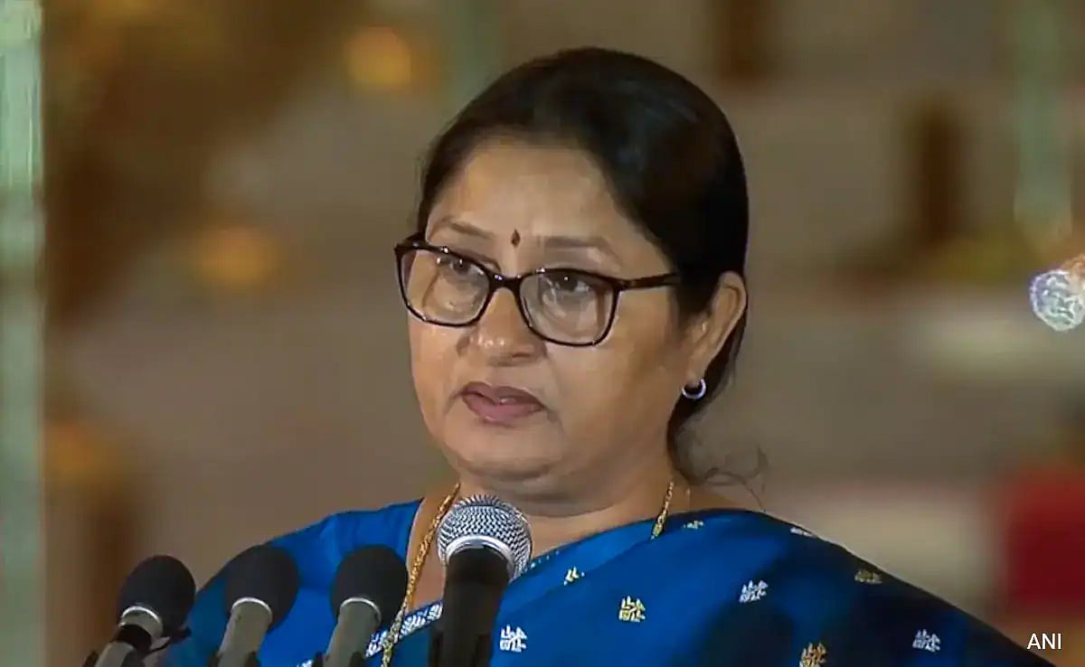 PTI : Union Minister Annapurna Devi pays tribute to civilians who lost their lives in Pahalgam attack