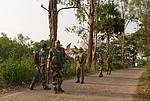 | Photo: Sandipan Chatterjee/Outlook : In the run-up to Bengal elections, concerns have been sounded around the heavy deployment of central armed forces across the state. With around 2.4 lakh personnel deployed, a number claimed to be unprecedented in the history of the state, forces were seen heavily patrolling the constituencies going into polls in Phase 1.