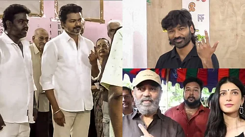 X : Kollywood stars cast their vote at TN Elections 2026
