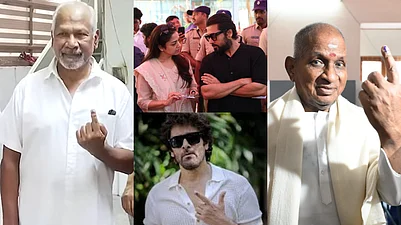 X : Kollywood stars cast their votes at Tamil Nadu State Elections 2026