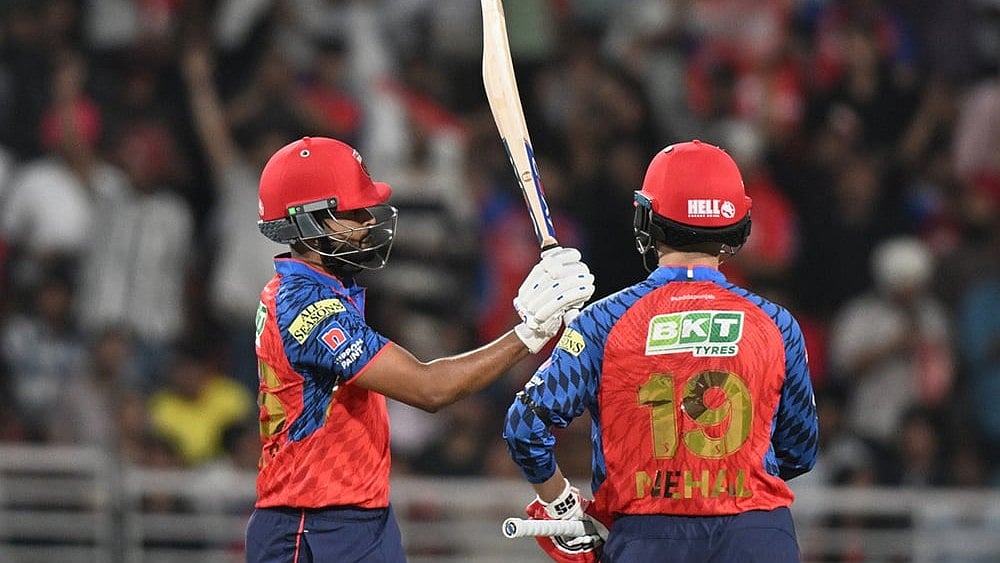 | Photo: AP : According to Chat GPT, PBKS have 55 to 65% chance of winning the match against DC in match 35 of IPL 2026.
