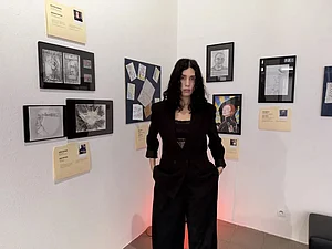 Facebook : Pussy Riot Member Nadya Tolokonnikova at Resistance Imprisoned at Ritsch-Fisch Galerie in Strasbourg