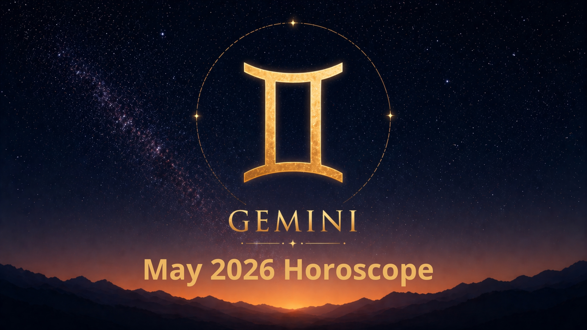 Gemini Monthly Horoscope for May 2026