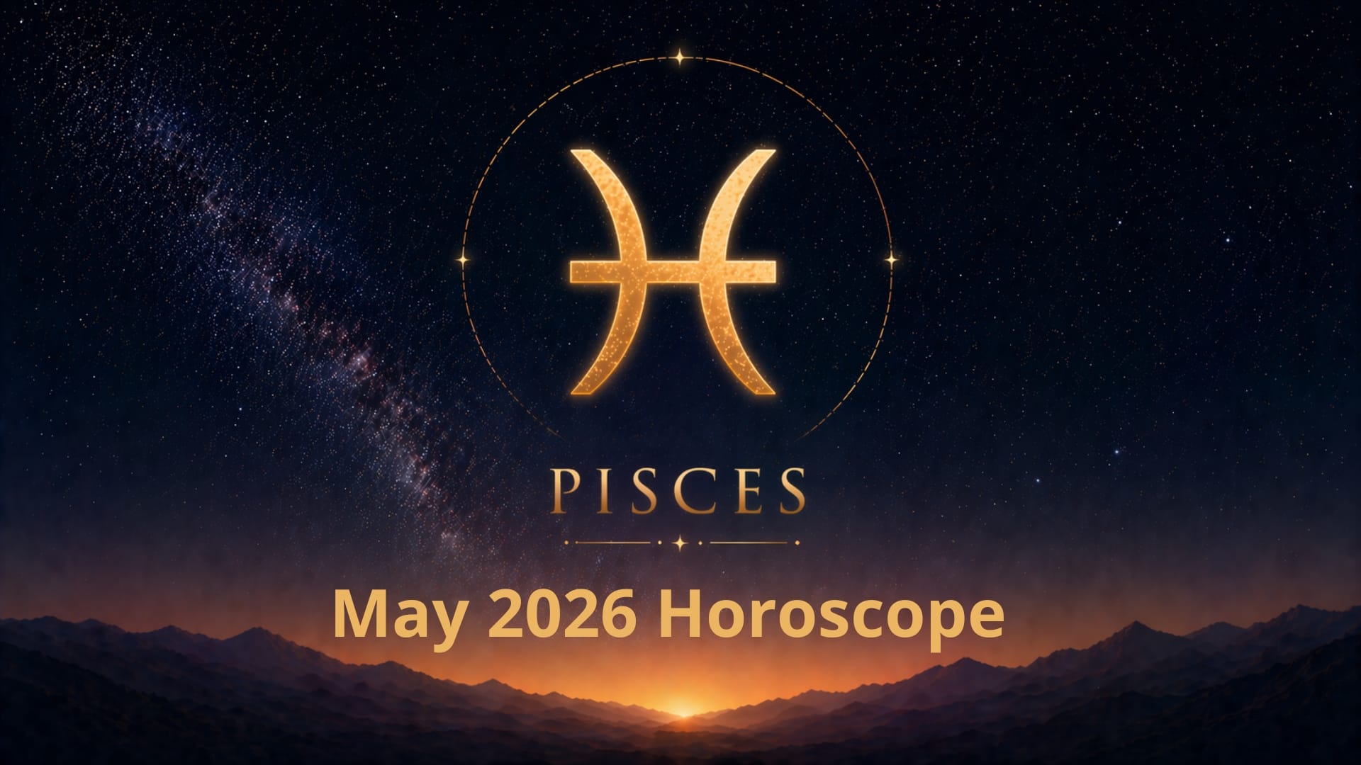 Pisces Monthly Horoscope for May 2026