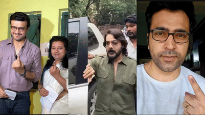 X : West Bengal Elections 2026: Prosenjit, Ganguly Cast Votes