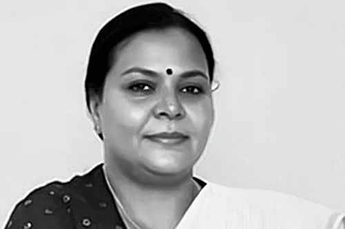 Representative Image : Deepika Pandey Singh, Minister of Rural Development, Rural Works & Panchayati Raj, Jharkhand; MLA, Mahagama, INC