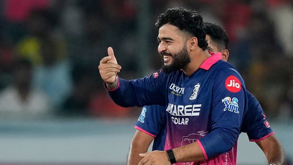 | Photo: AP/Mahesh Kumar A. : BCCI imposes sanctions on Riyan Parag for vaping during a live match in IPL 2026.