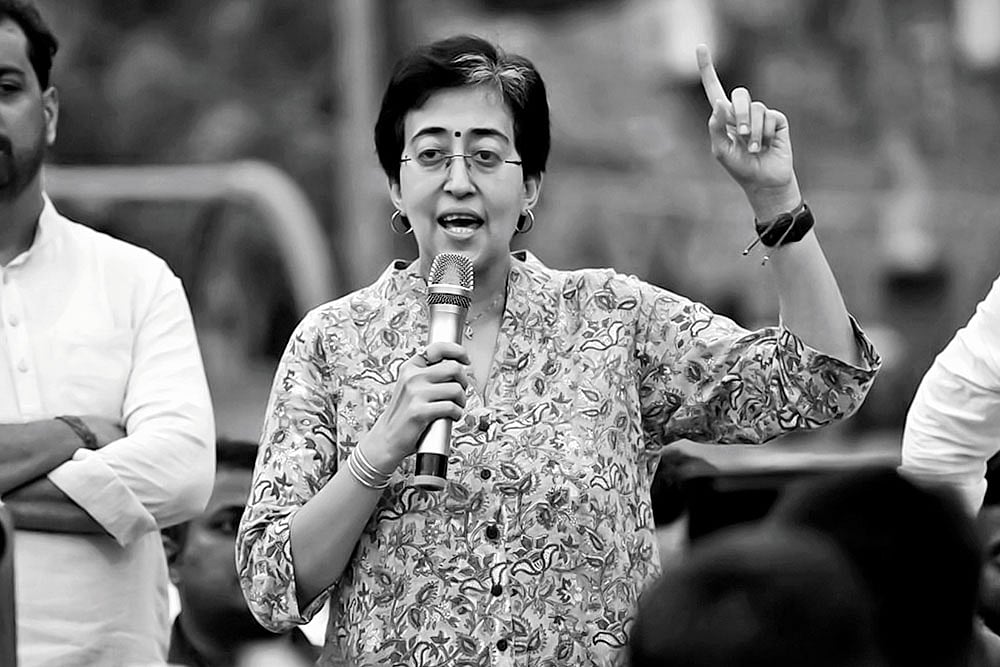 Outlook  : Atishi MLA, Kalkaji, Delhi, Aam Admi Party