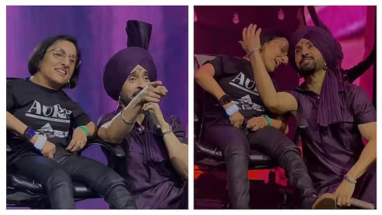 X : A moment from Diljits Calgary show