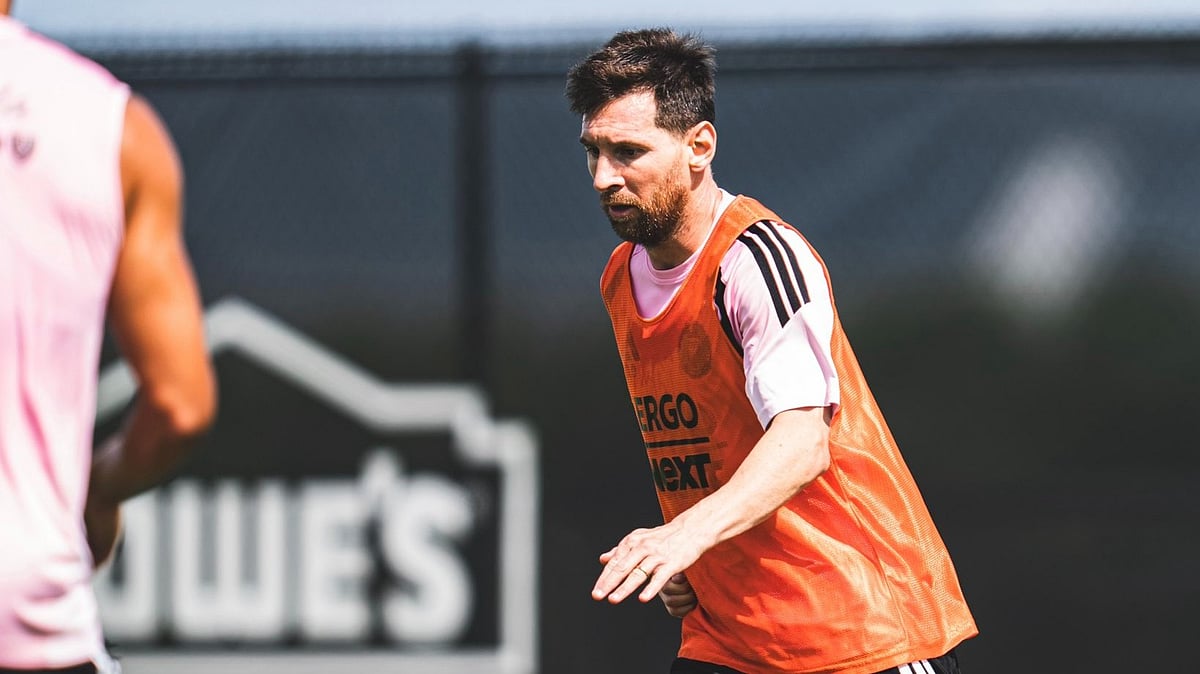 InterMiamiCF/X : Lionel Messi in training for Inter Miami ahead of MLS 2026 clash against Orlando City at Nu Stadium in Florida. 