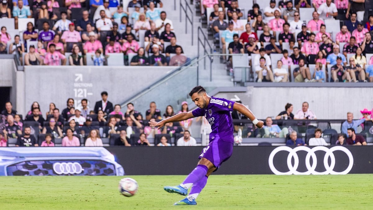 X/Orlando City SC : Martin Ojeda slams three goals to power a stunning comeback for Orlando City against Inter Miami at the Nu Stadium in Miami, Florida on Saturday, May 2.