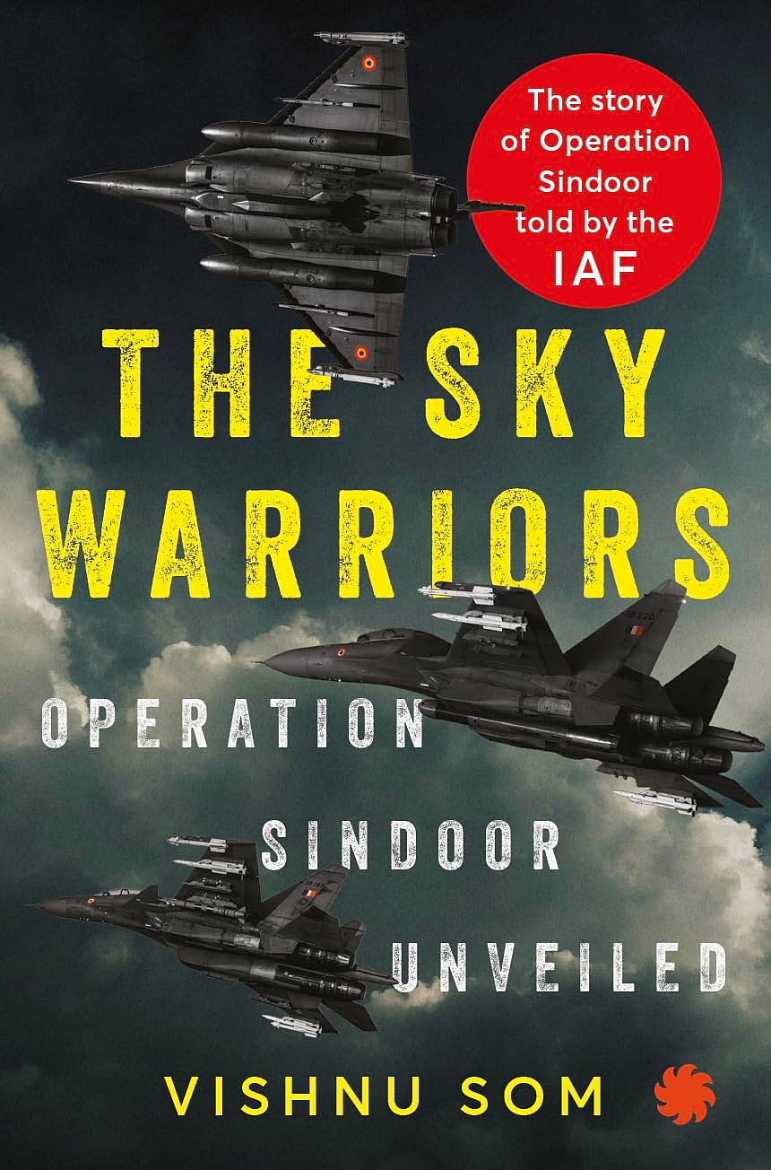 Cover by Juggernaut Books : Vishnu Som recounts crucial details of the four-day war, such as India’s destruction, on May 8, of Pakistan’s surface-to-air missile unit near Lahore, a critical defence network; and how, caught on the back foot.