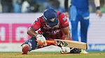 | Photo: AP/Rafiq Maqbool : Lucknow Super Giants captain Rishabh Pant looses his balance during the Indian Premier League cricket match between Mumbai Indians and Lucknow Super Giants in Mumbai, India, Monday, May 4, 2026.