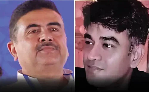 X : Suvendu Adhikari and Chandranath Rath (right)