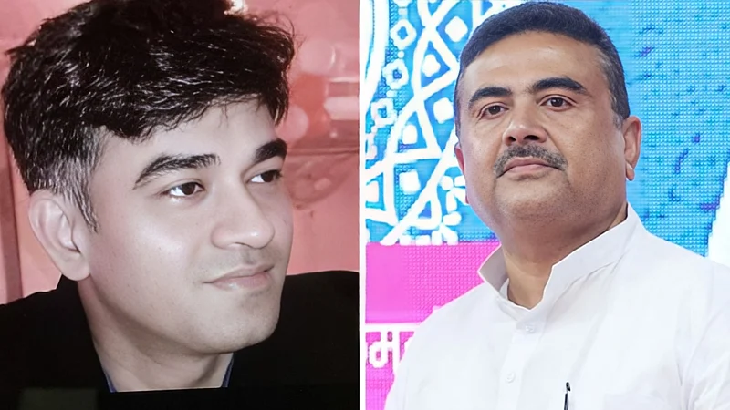 X : Chandranath Rath (on left)