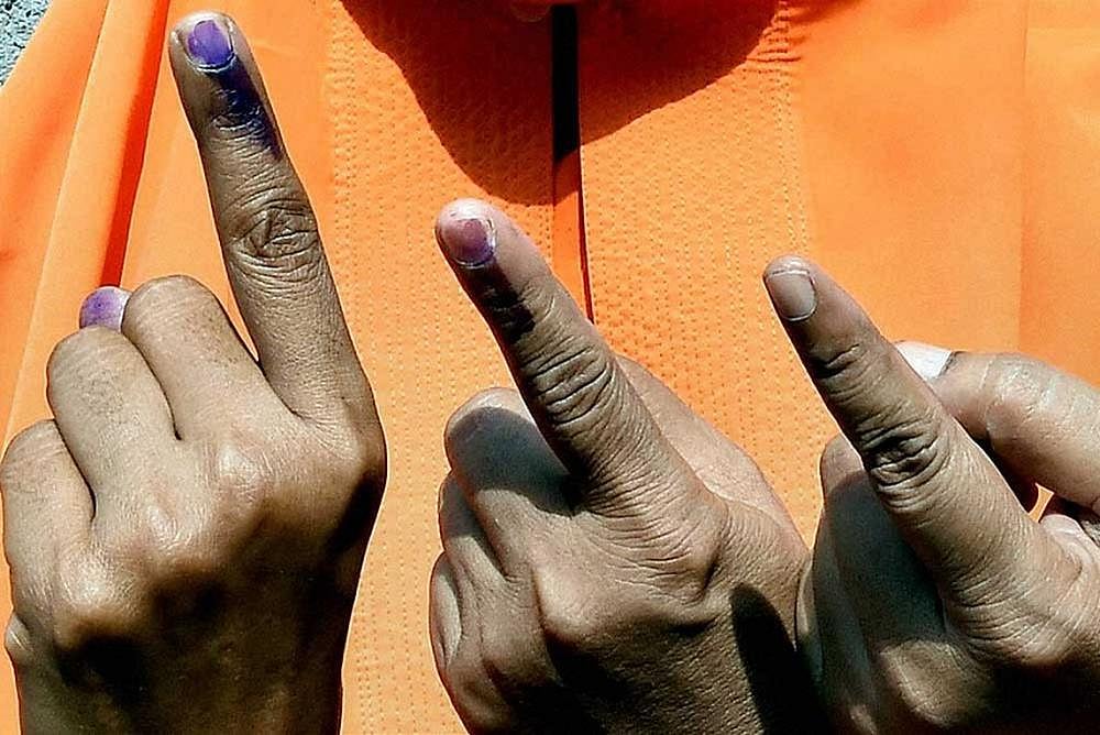 Pen markers are allegedly being used instead of indelible ink in the BMC elections 2026