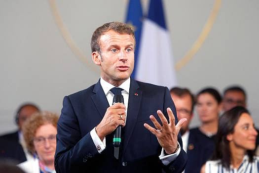 File Photo; Representative image  : France President Emmanuel Macron
