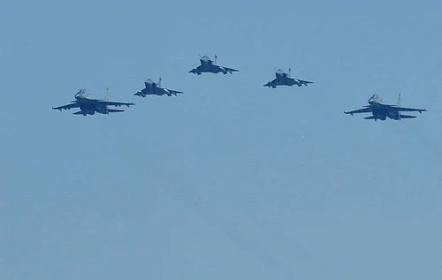 File photo : Fire-control radar is used to guide missiles, and locking it onto another aircraft is widely interpreted as a serious act of military aggression.