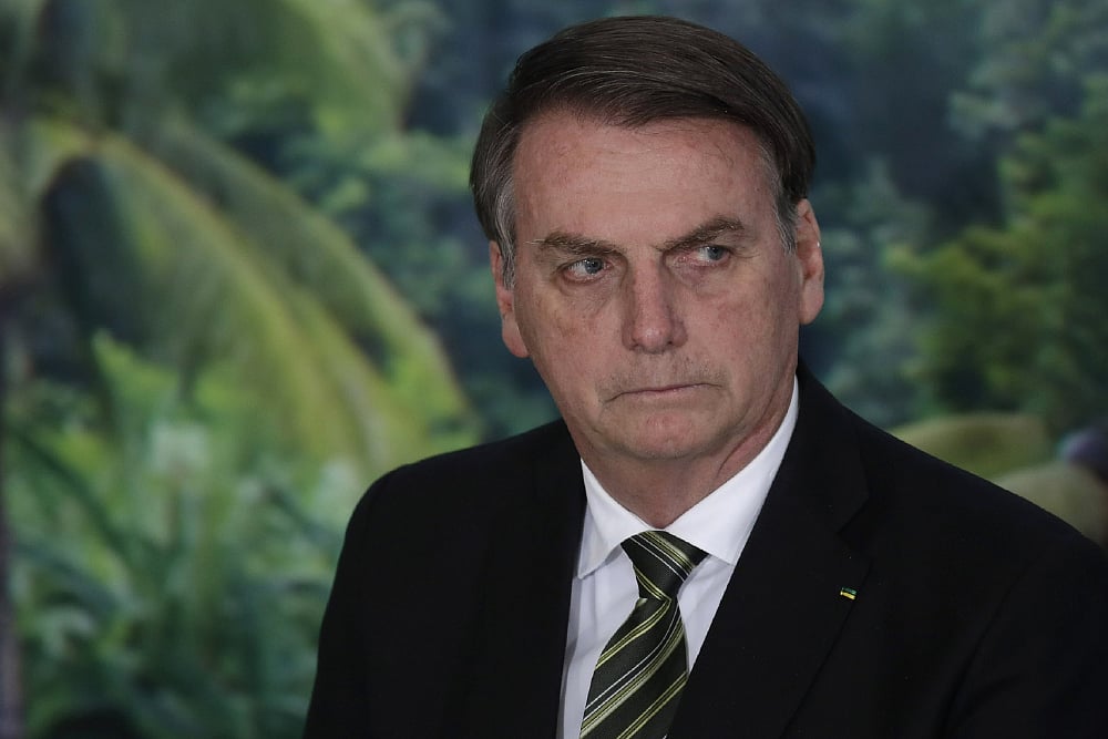 File photo : Former Brazil President Bolsonaro 