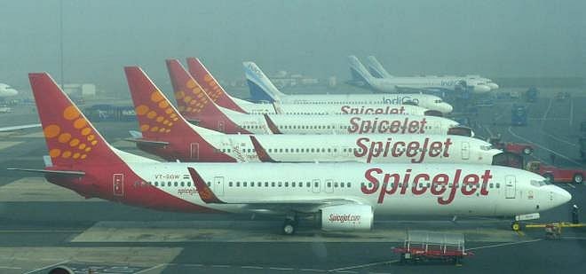 File photo : 
The impact caused severe damage to the right winglet of the SpiceJet aircraft, while the left horizontal stabilizer of the Akasa Air plane was also damaged in the collision.