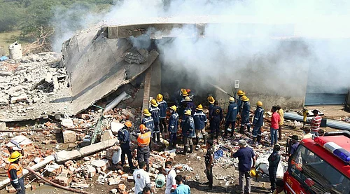 File Photo; Representative image : According to plant officials, the explosion was triggered by a leak in the tube carrying high-pressure steam generated in the boiler unit to the turbine, which rotates to produce electricity.