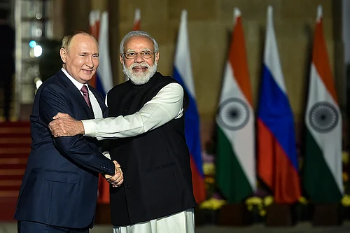 File photo : Putin and Modi