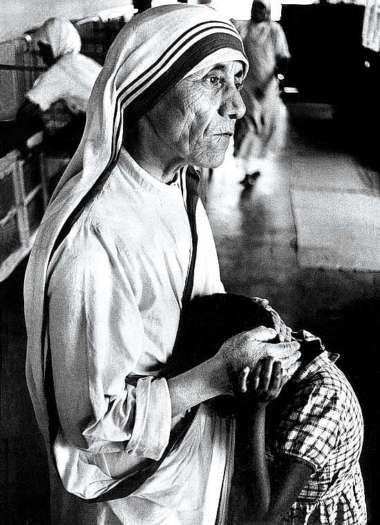 Mother Teresa by Raghu Rai