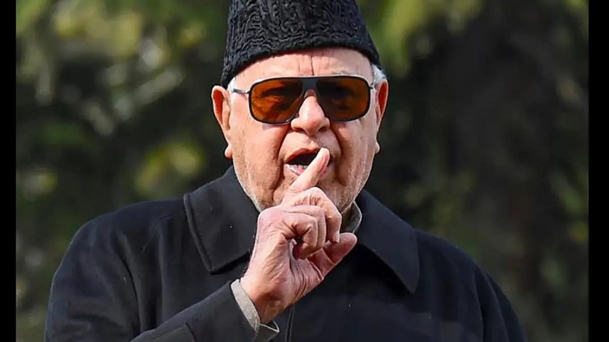 PTI : National Conference (NC) President Farooq Abdullah