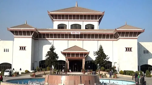 File photo : The turmoil was triggered a day earlier when Home Minister Sudan Gurung resigned after less than a month in office.