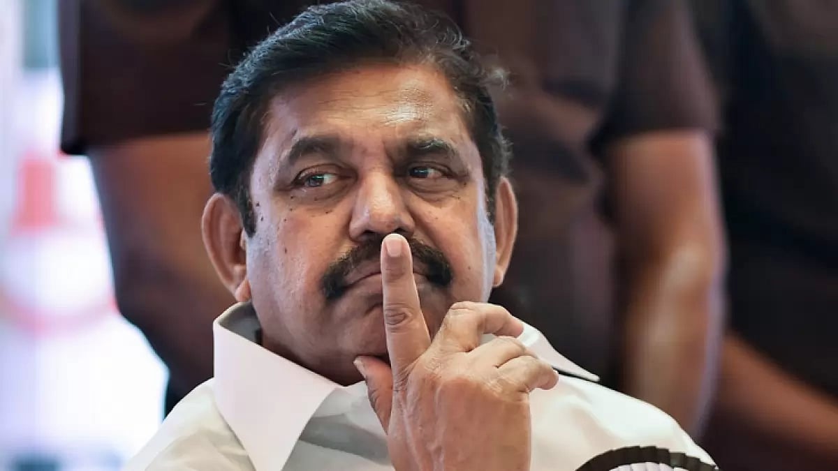 AIADMK chief Edapaddy K Palaniswami