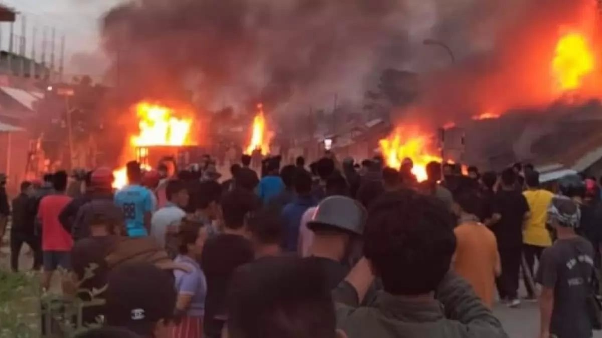 Representational Image: Violence erupted in Manipur.
