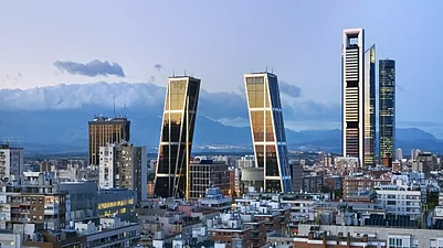 The skyline of Madrid; © JOSE BAREA